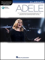 Adele Instrumental Play-Along Clarinet Book with Online Audio Access cover